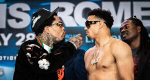 Rolando Romero has vowed to stop Gervonta Davis in one round in Brooklyn on Saturday Photo Credit: Amanda Westcott/SHOWTIME