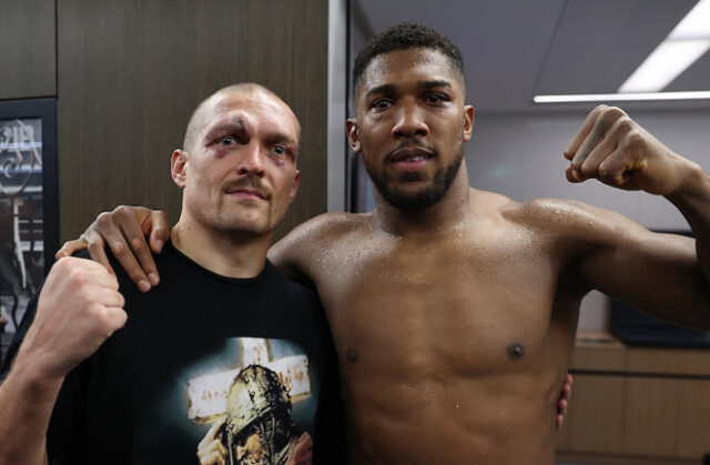 Anthony Joshua is set to face Oleksandr Usyk in a rematch in August, according to Telegraph Sport Photo Credit: Mark Robinson/Matchroom Boxing