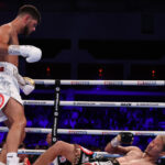 Joe Cordina produced a stunning second round knockout of Kenichi Ogawa to become world champion in Cardiff on Saturday Photo Credit: Mark Robinson/Matchroom Boxing