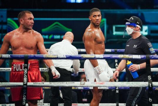 Kubrat Pulev's manager says his charge was not at 100% against Anthony Joshua and the pair could fight again Photo Credit: Dave Thompson/Matchroom