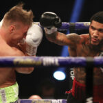 Benn is still not cleared to fight in the UK Photo Credit: Mark Robinson/Matchroom Boxing