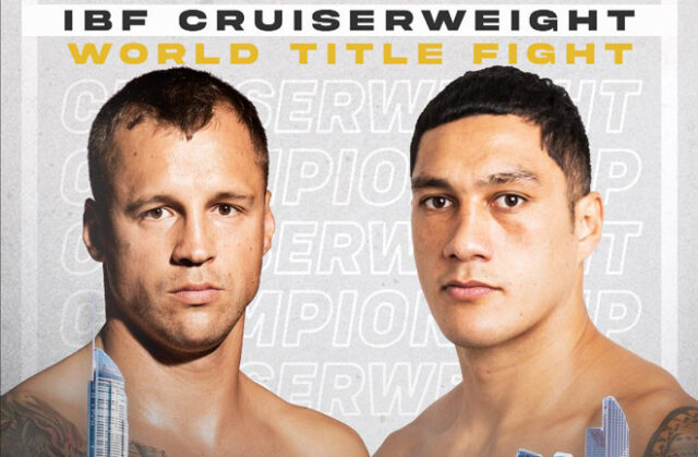 Mairis Briedis defends his IBF cruiserweight world title against mandatory challenger, Jai Opetaia in Australia on Saturday