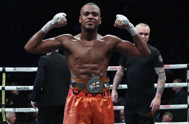 Brown defends his English super middleweight title Photo Credit: Lawrence Lustig / BOXXER