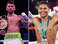 Victory for Joe Cordina on Saturday could lead to a dream showdown with Shakur Stevenson Photo Credit: Mark Robinson/Matchroom Boxing/Mikey Williams/ Top Rank