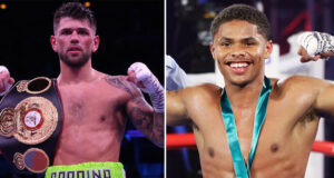 Victory for Joe Cordina on Saturday could lead to a dream showdown with Shakur Stevenson Photo Credit: Mark Robinson/Matchroom Boxing/Mikey Williams/ Top Rank