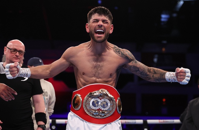Cordina claimed the IBF super featherweight world title Photo Credit: Mark Robinson/Matchroom Boxing