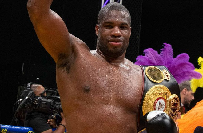 Dubois is the WBA 'regular' heavyweight world champion Photo Credit: Queensberry Promotions