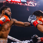 Stephen Fulton Jr put on a masterclass against Daniel Roman last night. Photo Credit: Showtime Boxing (Twitter).