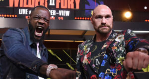 Tyson Fury has called on Deontay Wilder to retire Photo Credit: Frank Micelotta/FOX Sports