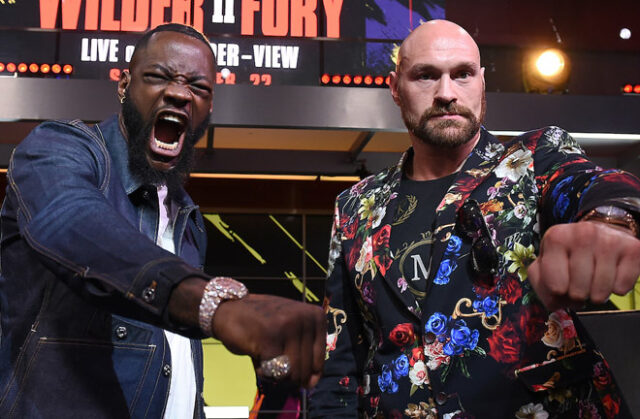 Tyson Fury has called on Deontay Wilder to retire Photo Credit: Frank Micelotta/FOX Sports