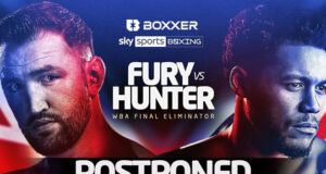 Hughie Fury's showdown with Michael Hunter has been postponed Photo Credit: BOXXER