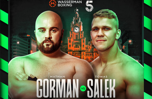 Nathan Gorman returns to action against Tomas Salek in Liverpool on Friday Photo Credit: Wasserman Boxing