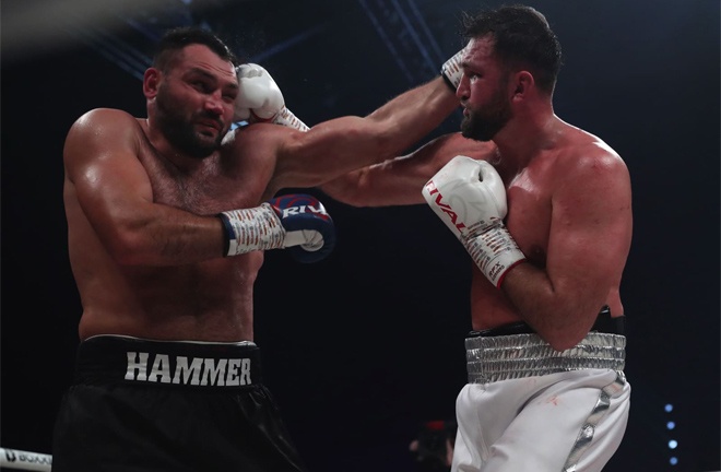 Hammer returns to the UK after previously losing to Hughie Fury in October Photo Credit: Lawrence Lustig/BOXXER