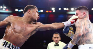 Devin Haney dominated George Kambosos Jr to become undisputed lightweight champion in Melbourne Photo Credit: Mikey Williams/Top Rank Inc via Getty Images