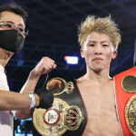 Inoue holds the WBA and IBF bantamweight crowns Photo Credit: Mikey Williams/Top Rank