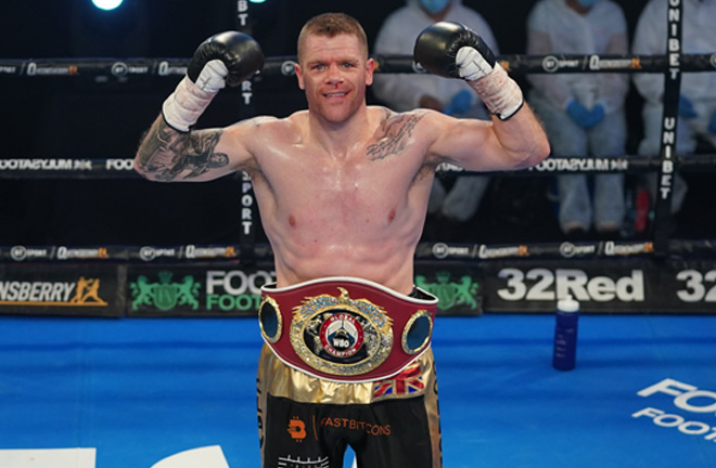 Callum Johnson is looking to secure himself another world title shot Photo Credit: Queensberry Promotions