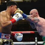 Kelly gave Munguia problems early on Photo Credit: Tom Hogan/Golden Boy