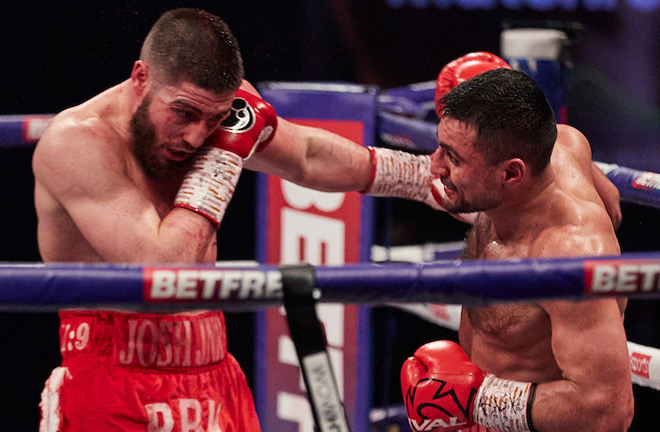 Kelly makes his first appearance since his loss to Avanesyan in February 2021 Photo Credit: Mark Robinson/Matchroom Boxing