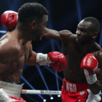 Kongo returned with a points win over Dotel in March Photo Credit: Lawrence Lustig / BOXXER
