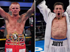 Marc Leach defends his British super bantamweight title against Liam Davies in Telford on Saturday Photo Credit: Queensberry Promotions