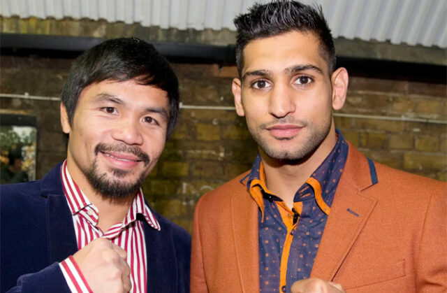 Amir Khan says he was offered an exhibition against Manny Pacquiao Photo Credit: Henry Browne/Action Images