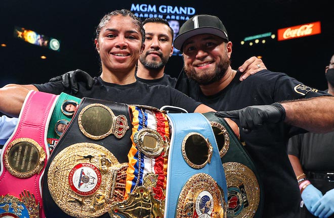 McCaskill makes another defence of her undisputed welterweight crown Photo Credit: Ed Mulholland/Matchroom