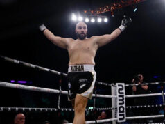 Nathan Gorman stopped Tomas Salek within 80 seconds of the first round to claim the IBF Heavyweight title. Photo Credit: Wasserman Boxing.