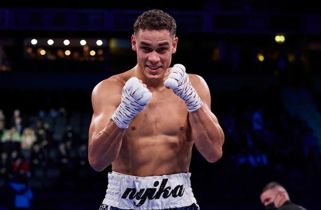 David Nyika fights for the fourth time as a professional Photo Credit: Mark Robinson/Matchroom Boxing