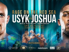 Oleksandr Usyk will face Anthony Joshua for a second time in Saudi Arabia on August 20 Photo Credit: Matchroom Boxing