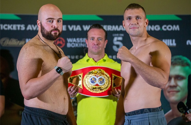 Gorman takes on Salek for the IBF International heavyweight title Photo Credit: Wasserman Boxing