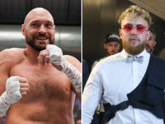 Tyson Fury and Jake Paul have verbally agreed on a $1m bet ahead of the latter's fight with Tommy Fury Photo Credit: Queensberry Promotions/Melina Pizano/Matchroom
