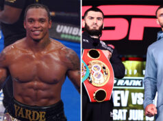 Anthony Yarde will be ringside for Artur Beterbiev vs Joe Smith Jr in New York on Saturday Photo Credit: Queensberry Promotions/Mikey Williams/Top Rank via Getty Images