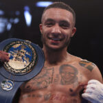 Zelfa Barrett became European super featherweight champion Mark Robinson/Matchroom Boxing