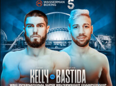 Josh Kelly faces Lucas Bastida in Newcastle on Saturday, live on Channel 5 Photo Credit: Wasserman Boxing