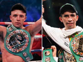 Nick Ball says he is keen on a future clash with WBC featherweight world champion, Rey Vargas Photo Credit: Queensberry Promotions/Ryan Hafey/ Premier Boxing Champions