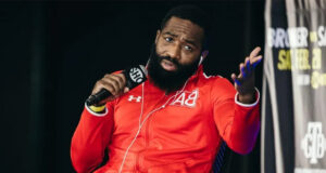 Adrien Broner has issued an apology after leaving a virtual press conference on Tuesday ahead of his fight against Omar Figueroa on August 20 Photo Credit: Amanda Westcott/SHOWTIME