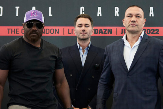 Derek Chisora faces Kubrat Pulev in a rematch at the O2 Arena on Saturday Photo Credit: Mark Robinson/Matchroom Boxing