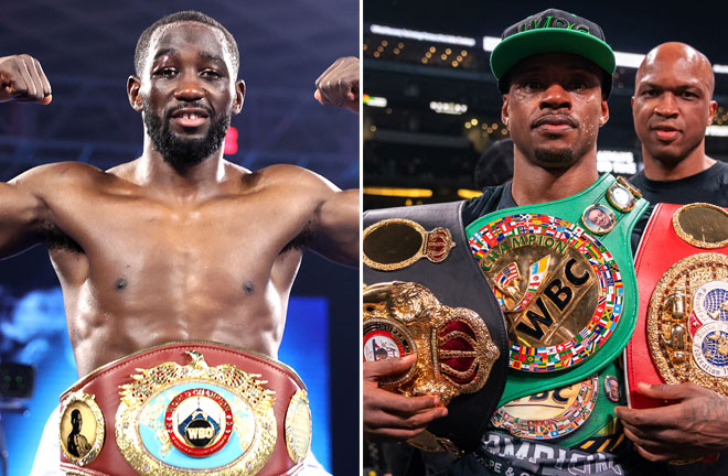 Crawford is reportedly closing on an undisputed welterweight title showdown with Spence Jr Photo Credit: Mikey Williams/Top Rank via Getty Images/Amanda Westcott/SHOWTIME