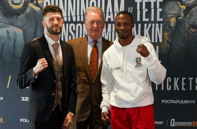 Jason Cunningham faces Zolani Tete in Wembley on Saturday Photo Credit: Queensberry Promotions
