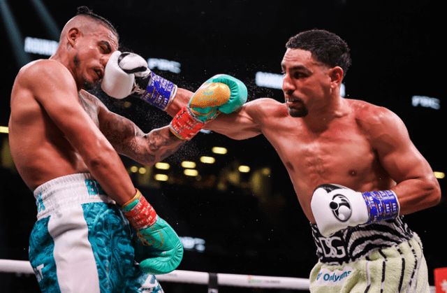 Two-division world champion Danny “Swift Garcia dominated in his super welterweight debut Saturday night, cruising to a majority decision victory over exciting contender Jose Benavidez Jr. Photo Credit: Amanda Westcott/SHOWTIME Two-division world champion Danny “Swift Garcia dominated in his super welterweight debut Saturday night, cruising to a majority decision victory over exciting contender Jose Benavidez Jr. Photo Credit: Amanda Westcott/SHOWTIME