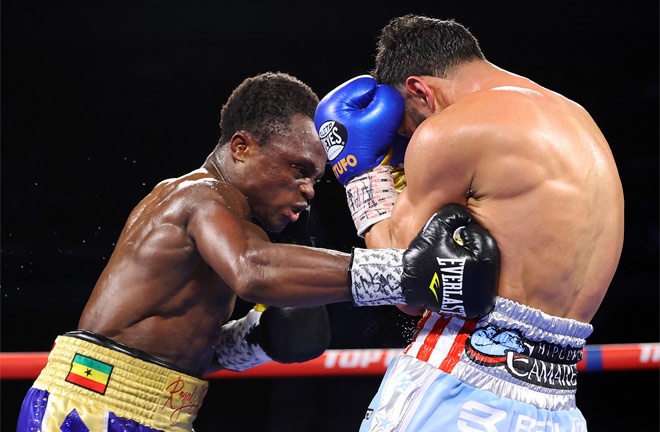 Dogboe edged past Diaz in November Photo Credit: Mikey Williams /Top Rank via Getty Images