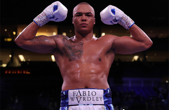 Wardley looks to extend his undefeated record Photo Credit: Mark Robinson/Matchroom Boxing