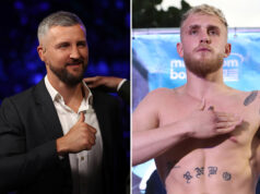 Carl Froch says he would accept a fight with Jake Paul if he was called out by the American Photo Credit: Mark Robinson/Ed Mulholland/Matchroom Boxing