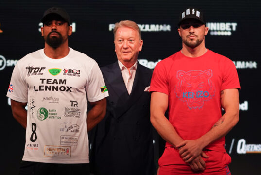 Mark Heffron challenges Lennox Clarke for the British & Commonwealth super middleweight titles on Saturday Photo Credit: Queensberry Promotions