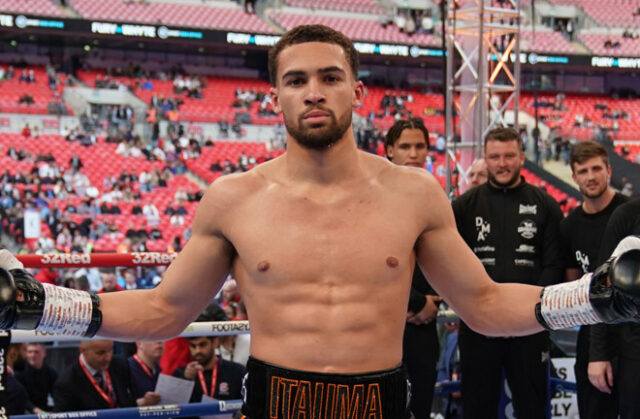 Light heavyweight prospect, Karol Itauma returns to action after fighting on the Tyson Fury-Dillian Whyte bill at Wembley in April Photo Credit: Queensberry Promotions