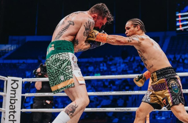 Prograis stopped McKenna in the sixth round in March Photo Credit: Probellum