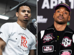 Rolando Romero has called for a clash with Errol Spence Jr Photo Credit: Amanda Westcott/SHOWTIME/Ryan Hafey/Premier Boxing Champions