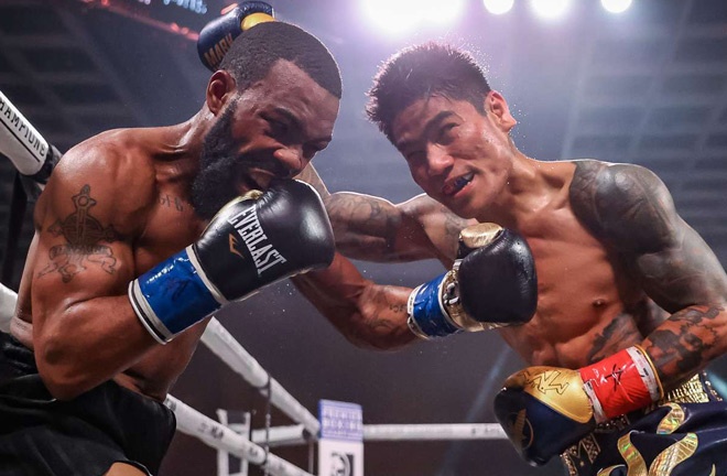 Magsayo ended Russell Jr's long-reign as world champion in January Photo Credit: Amanda Westcott/SHOWTIME