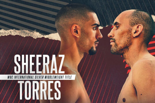 Hamzah Sheeraz faces Francisco Emmanuel Torres at the Copper Box Arena on Saturday Photo Credit: Queensberry Promotions
