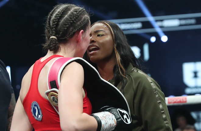 Shields and Marshall will finally settle their feud Photo Credit: Lawrence Lustig / BOXXER